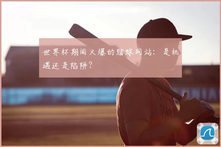 世界杯期间火爆的赌球网站：是机遇还是陷阱？