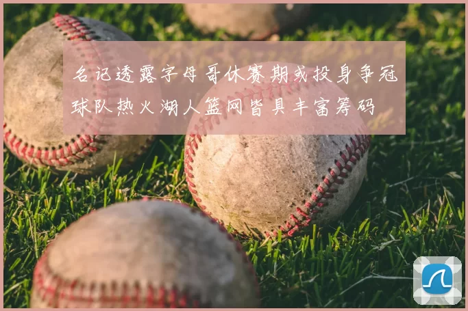 名记透露字母哥休赛期或投身争冠球队热火湖人篮网皆具丰富筹码